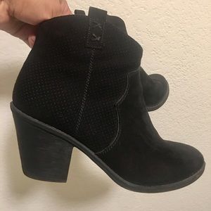Black booties 10
